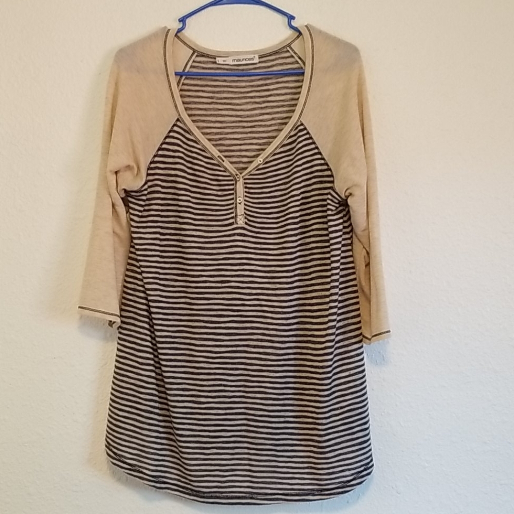 Maurices baseball tee